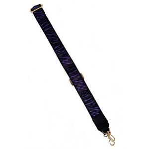 NEW GAMEDAY LUXE the jules scarf strap purple in purple black